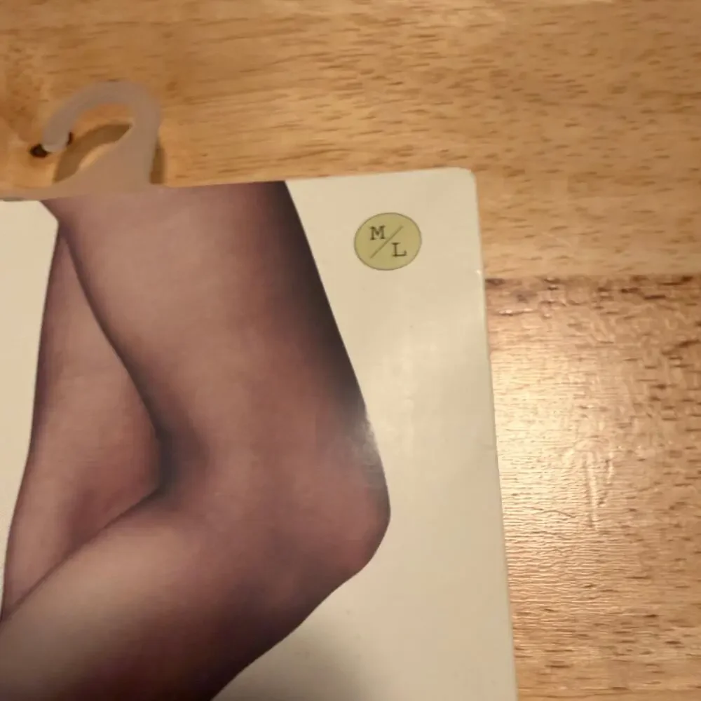 A New Day Women's Black Control Top Sheer Pantyhose - Size Medium/Large - NWT